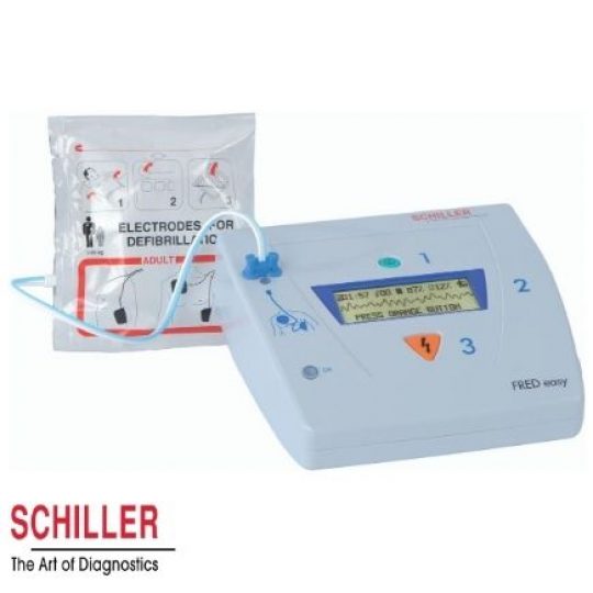 Defibrillatoren der Marke Schiller, wie den Schiller FRED easy Professional erhalten Sie bei amt-abken